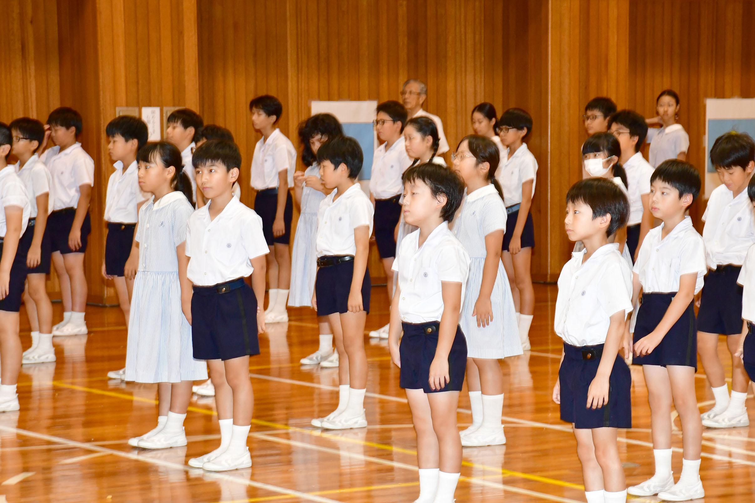 令和８年度　第２学期始業式