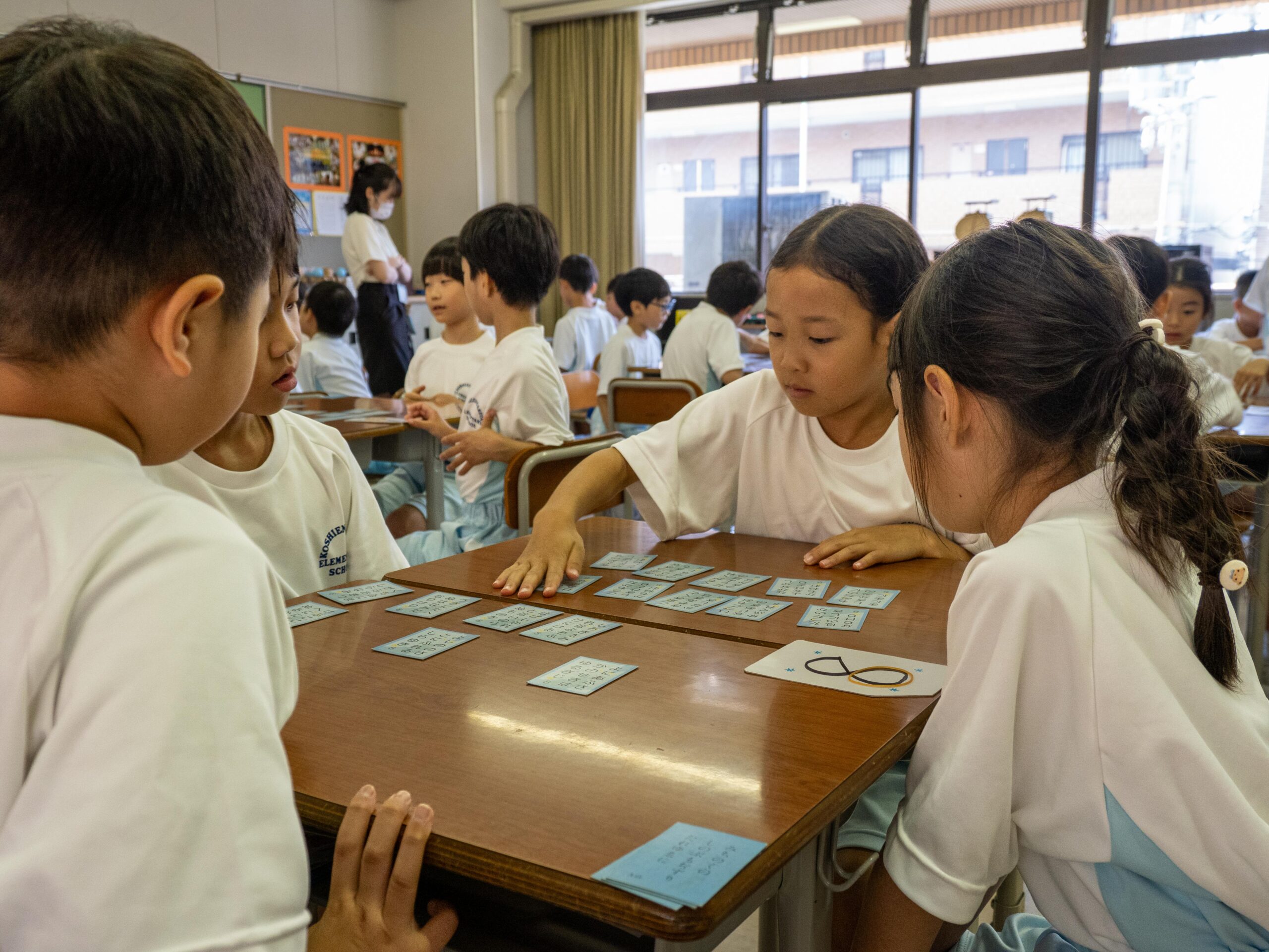 2・3年生　国語「百人一首交流会」