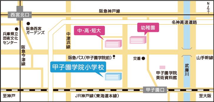 付近案内図