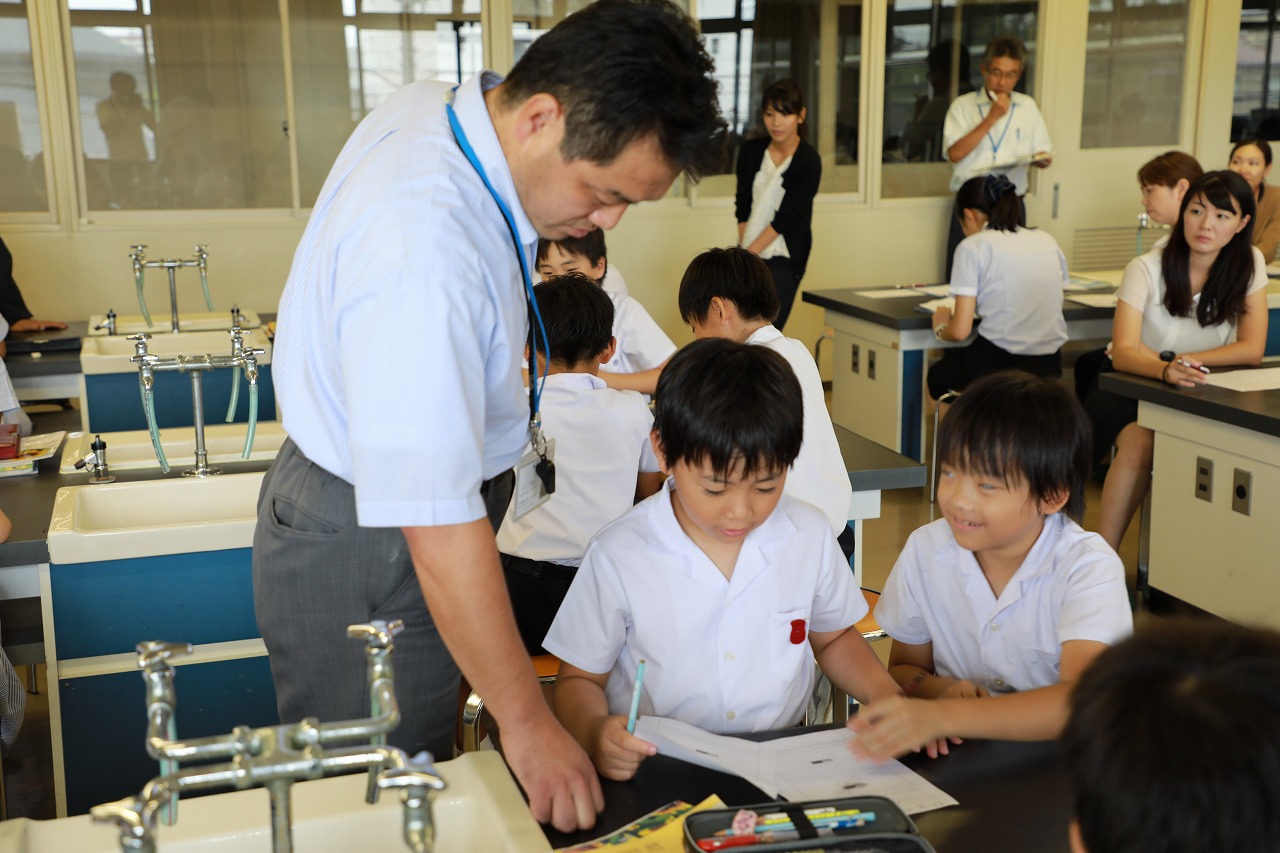 兵庫県私立小学校連合会 第２回新任教員研修会 研究授業 甲子園学院小学校